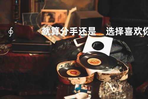∮ 就算分手还是 选择喜欢你