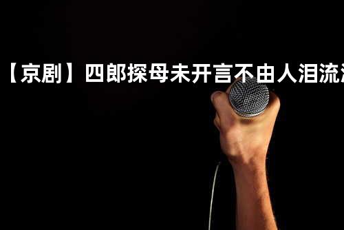 【京剧】四郎探母 未开言不由人泪流满面