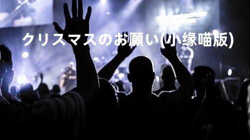 クリスマスのお願い(小缘喵版)