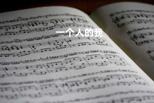 一个人的我