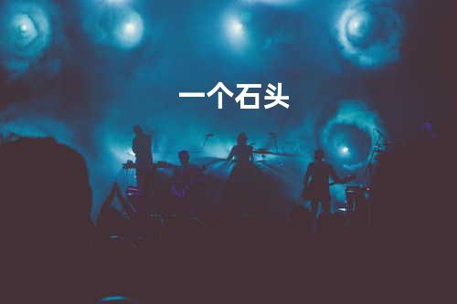 一个石头