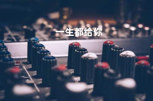 一生都给你