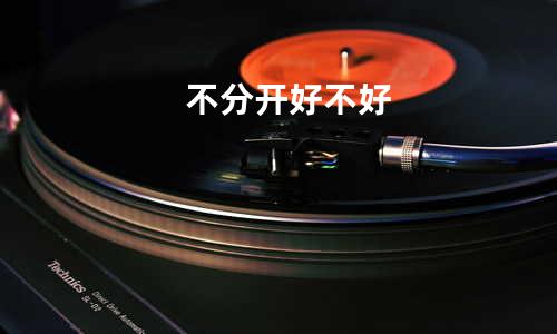 不分开好不好