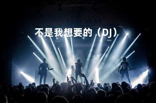 不是我想要的(DJ)