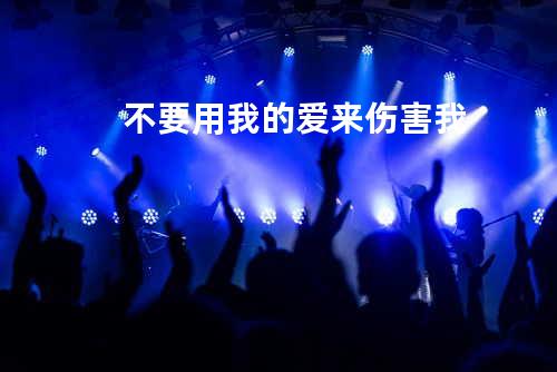 不要用我的爱来伤害我
