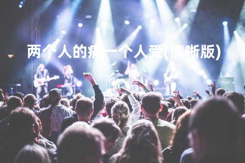 两个人的痛一个人受(清晰版)