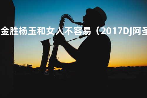 于金胜&杨玉和 - 女人不容易(2017-DJ阿圣REMIX)