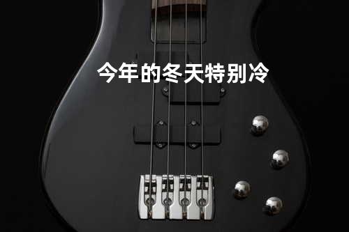 今年的冬天特别冷