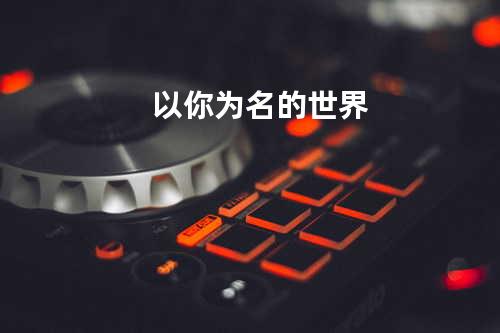 以你为名的世界