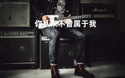 你从来不曾属于我