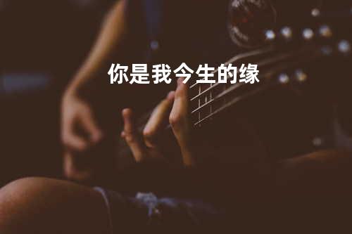 你是我今生的缘