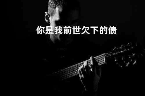 你是我前世欠下的债