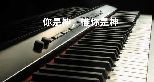 你是神,惟你是神