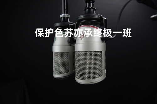 保护色 苏亦承 终极一班