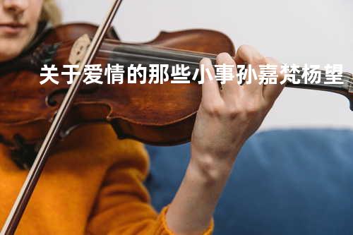 关于爱情的那些小事 - 孙嘉梵&杨望