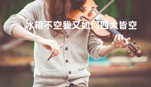 冰箱不空我又如何四大皆空