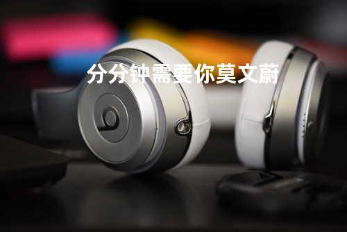 分分钟需要你 莫文蔚