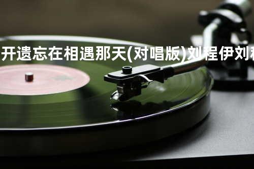 分开遗忘在相遇那天(对唱版) - 刘程伊&刘程荣