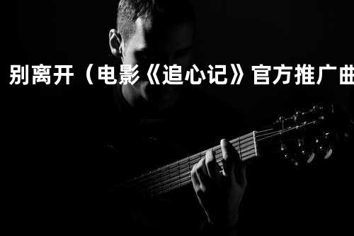 别离开(电影《追心记》官方推广曲)
