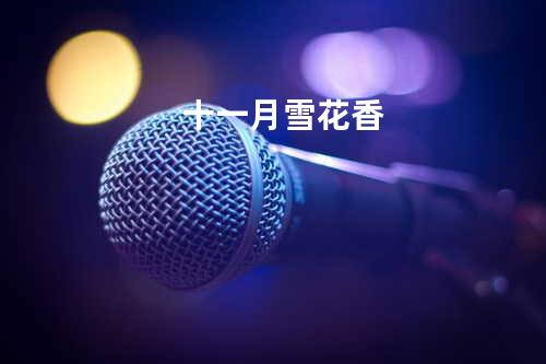 十一月雪花香