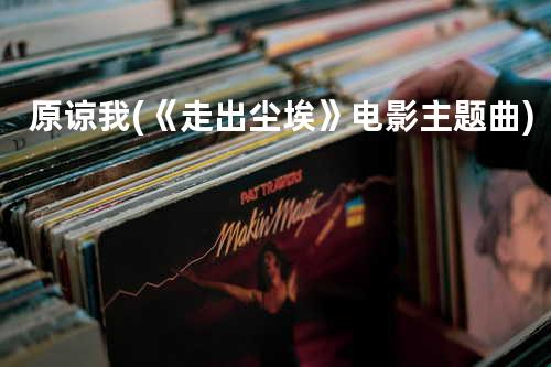 原谅我 (《走出尘埃》电影主题曲)