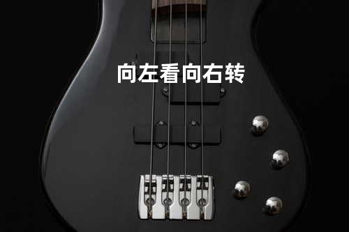 向左看 向右转