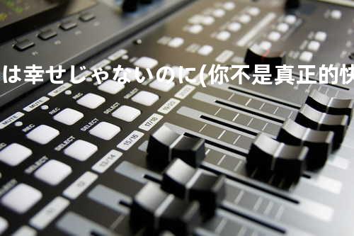 君は幸せじゃないのに(你不是真正的快乐)