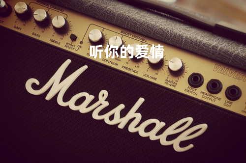 听你的爱情