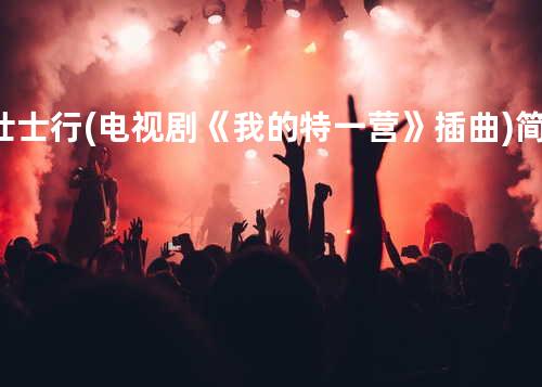 壮士行(电视剧《我的特一营》插曲) - 简红