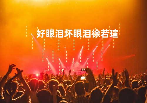 好眼泪坏眼泪-徐若瑄