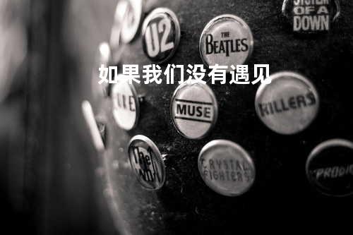 如果我们没有遇见