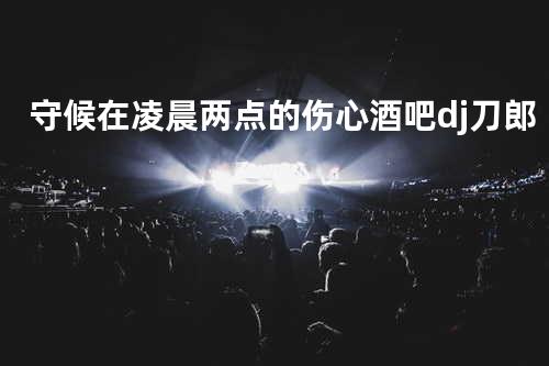 守候在凌晨两点的伤心酒吧dj - 刀郎