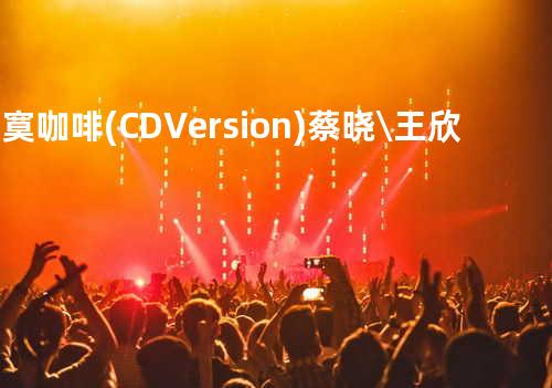 寂寞咖啡(CD Version) - 蔡晓\王欣婷