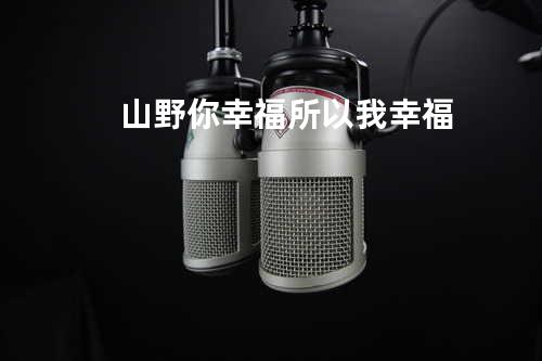 山野-你幸福所以我幸福