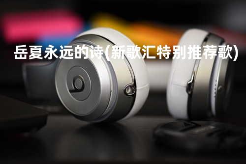 岳夏-永远的诗(新歌汇特别推荐歌)