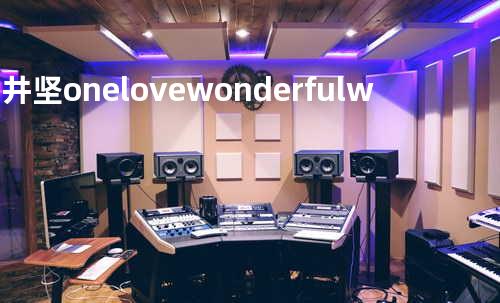 平井坚 one love wonderful world