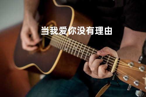 当我爱你没有理由