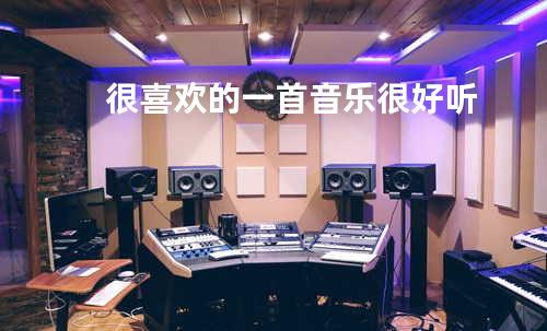 很喜欢的一首音乐 很好听