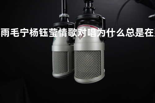 心雨-毛宁.杨钰莹:情歌对唱:为什么总是在那些飘雨的日子里,深深的把你想起。