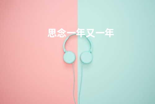 思念一年又一年
