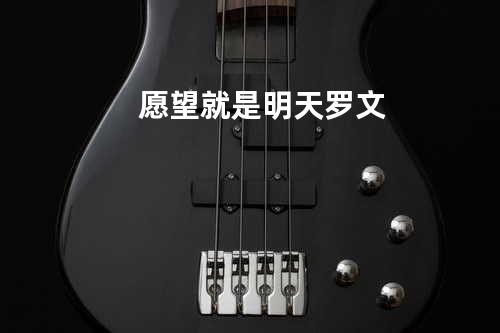 愿望就是明天 罗文