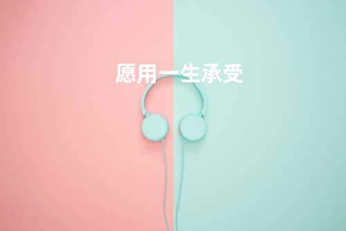 愿用一生承受