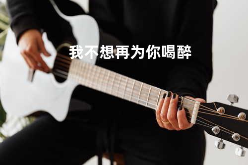 我不想再为你喝醉