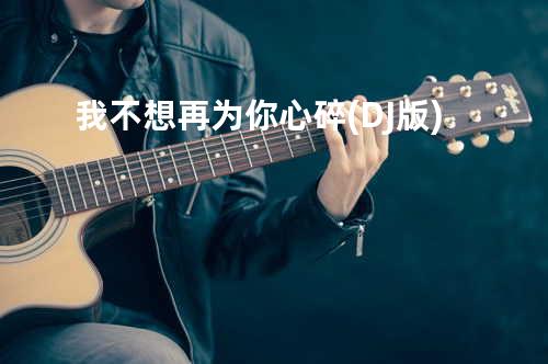 我不想再为你心碎(DJ版)