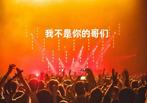 我不是你的哥们