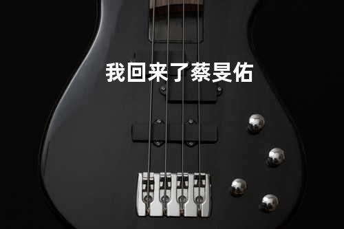 我回来了 - 蔡旻佑