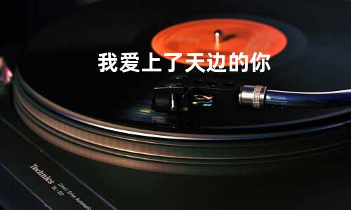我爱上了天边的你