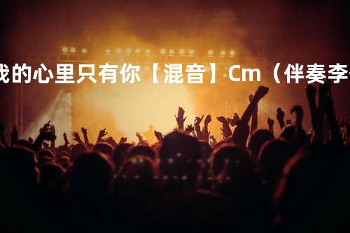 我的心里只有你【混音】Cm(伴奏李亿珲