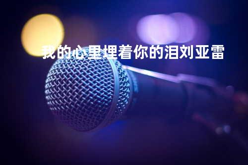 我的心里埋着你的泪 - 刘亚雷