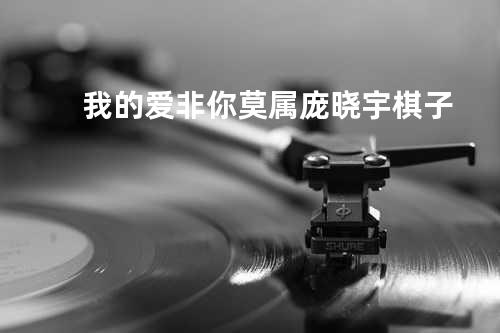 我的爱非你莫属 - 庞晓宇&棋子